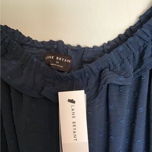 Lane Bryant blue dress